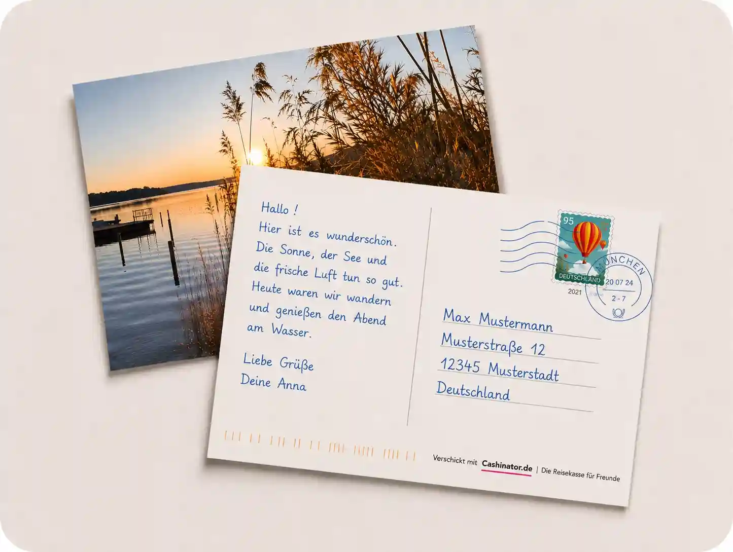 Cashinator Postcard